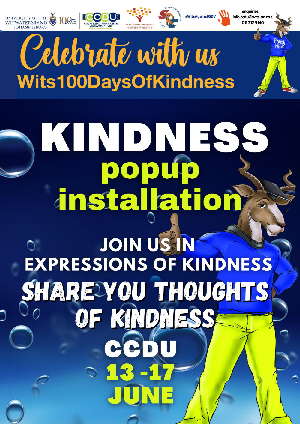 Kindness Popup Poster 2022